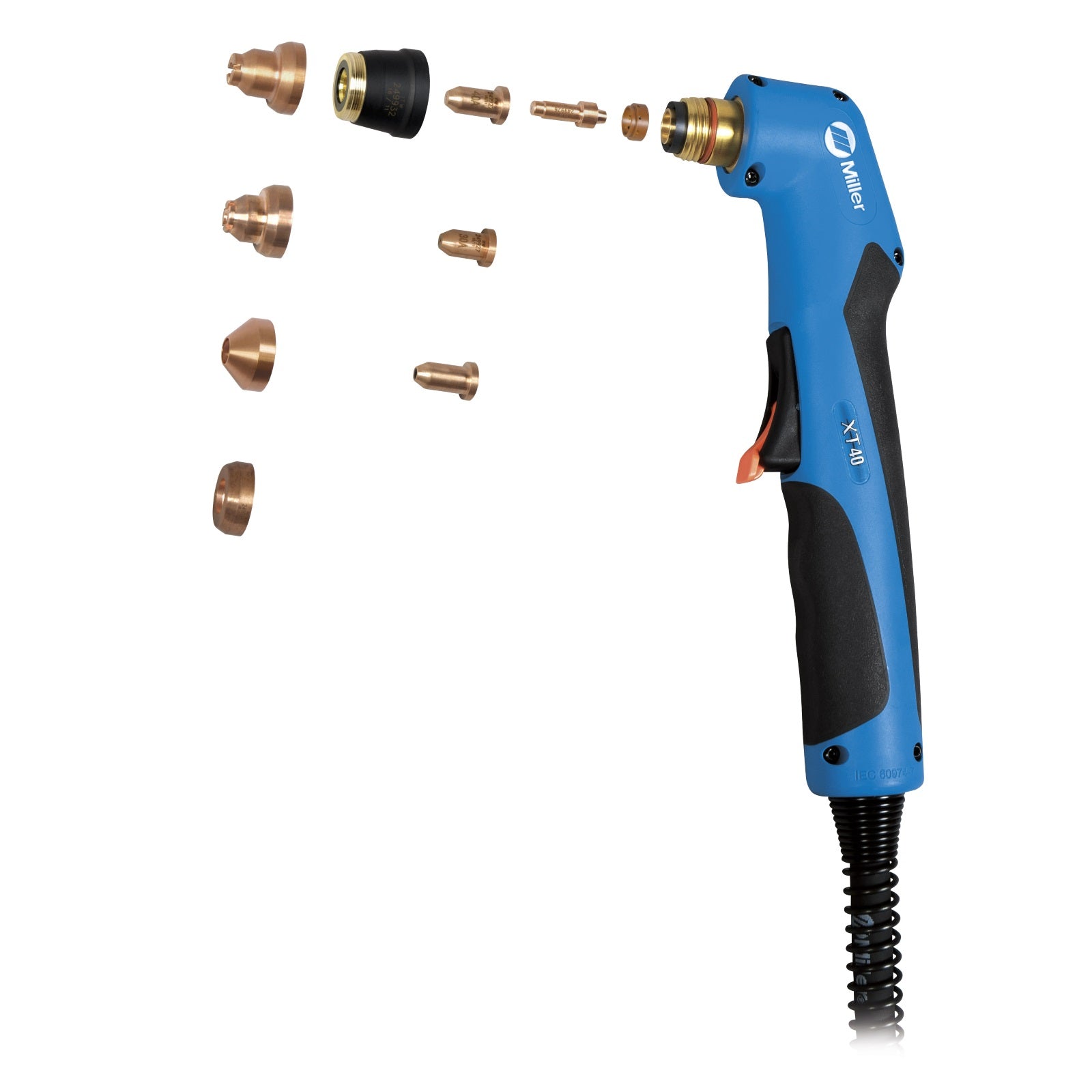 Miller XT40 Plasma Hand Torch with 12ft Leads (249951)