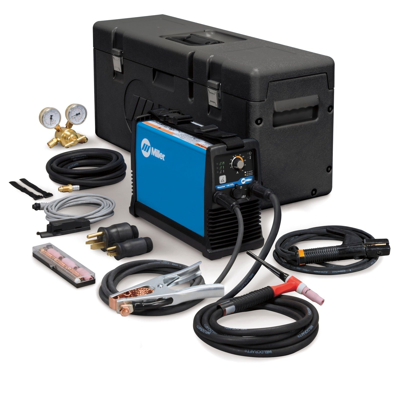 Miller Maxstar 150 STL TIG/Stick Welder Package with Remote Fingertip Control (907135017)