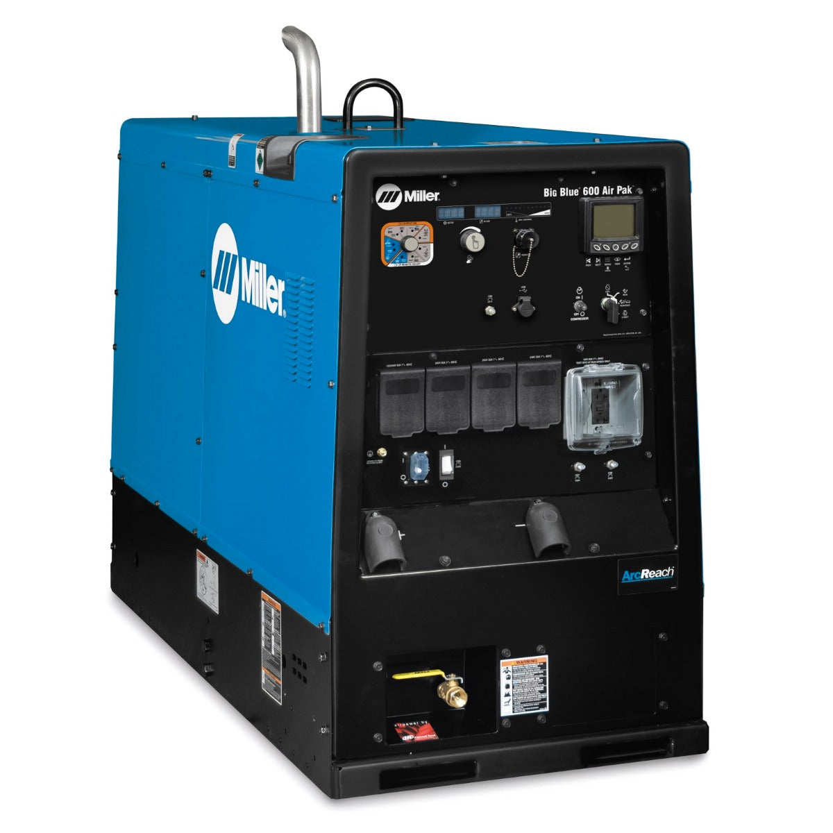 Miller Big Blue 600 Air Pak Welder/Generator w/ArcReach (907750)