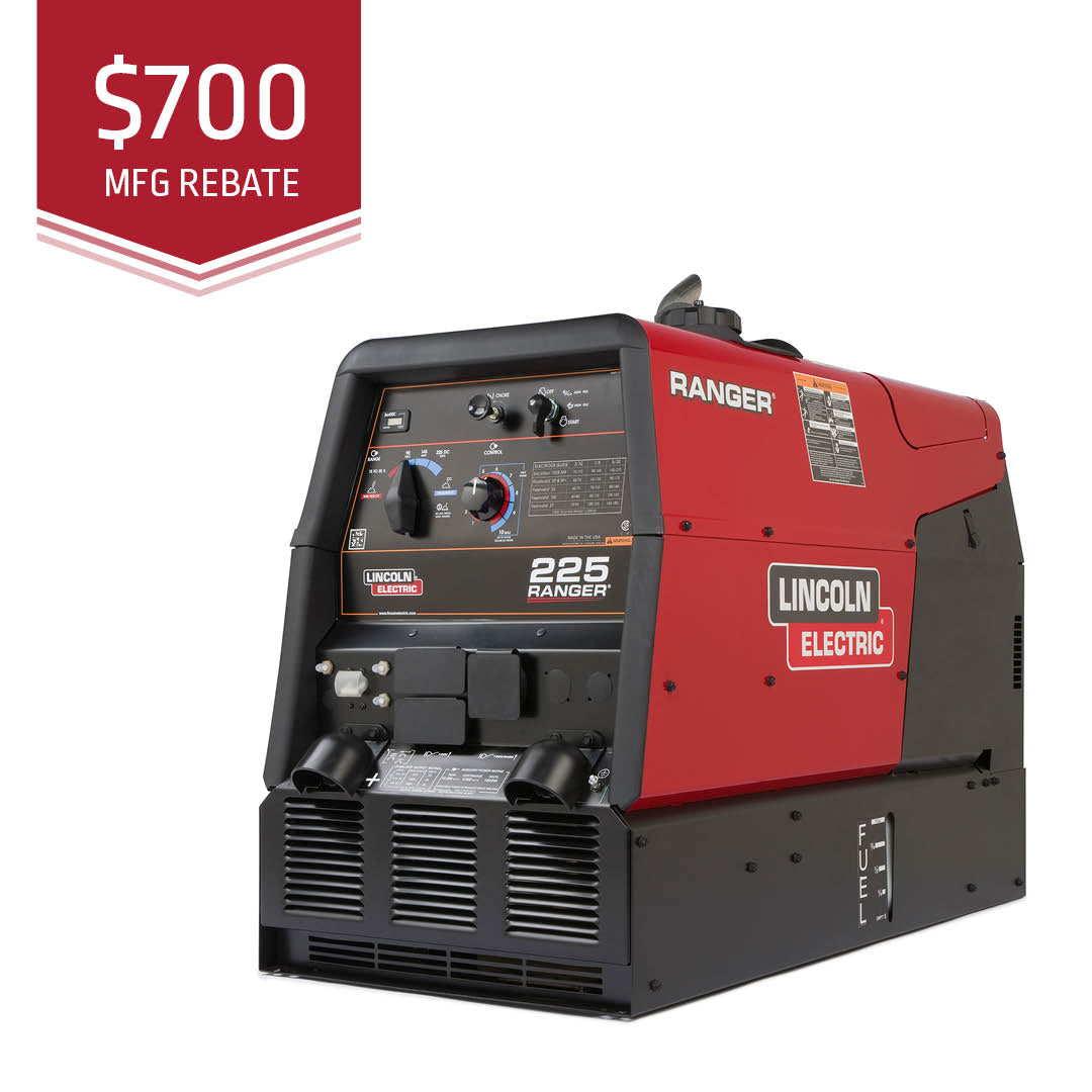 Lincoln Ranger 225 Engine Welder Generator (K2857-1)