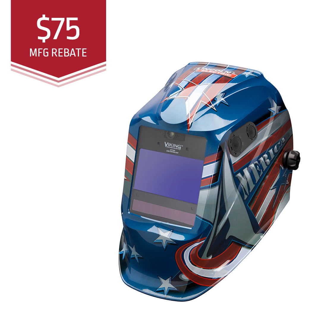 Lincoln Viking 2450 All American Welding Helmet (K3174-4)