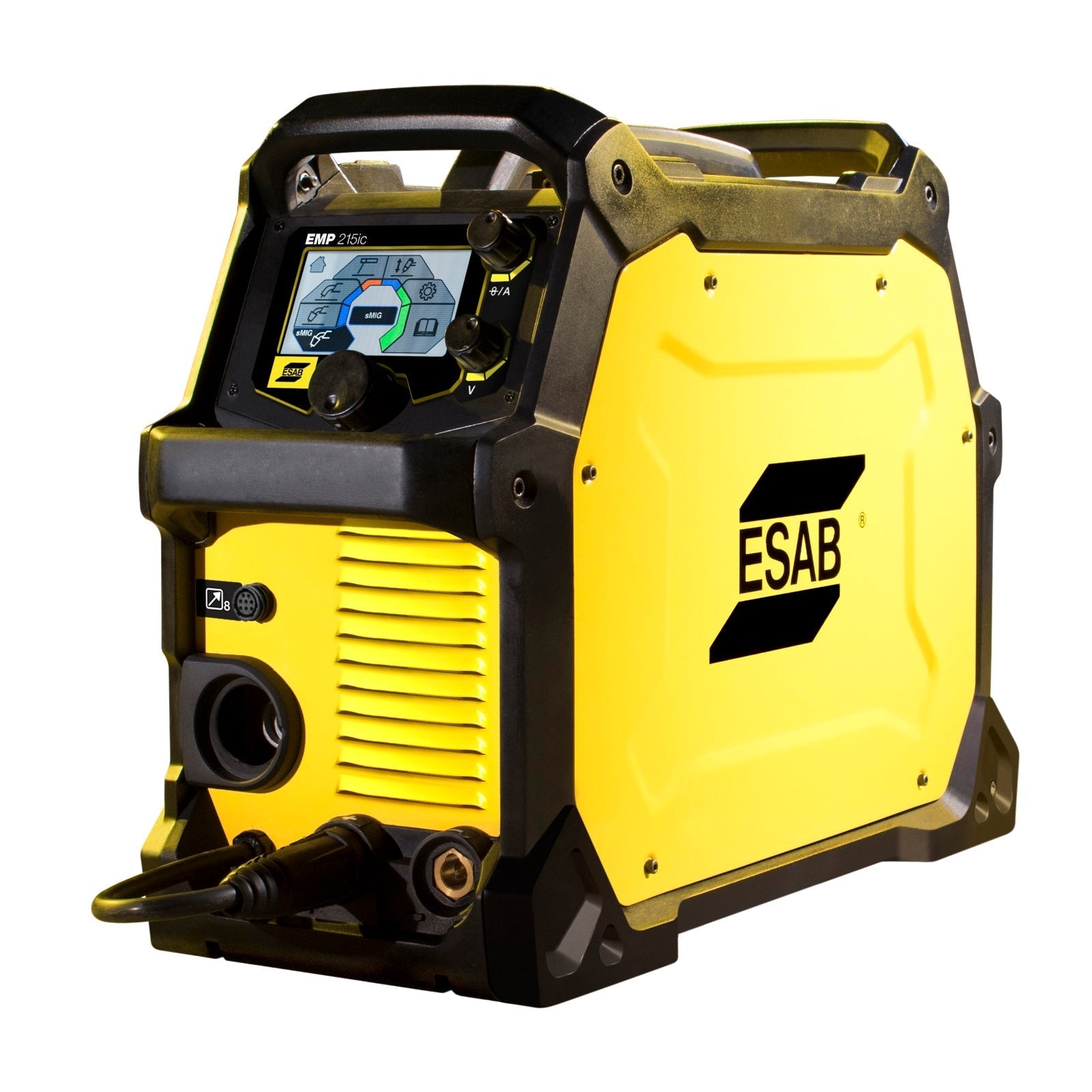 ESAB Rebel EMP 215ic MIG/Stick/TIG Welder with Cart (0558102240)