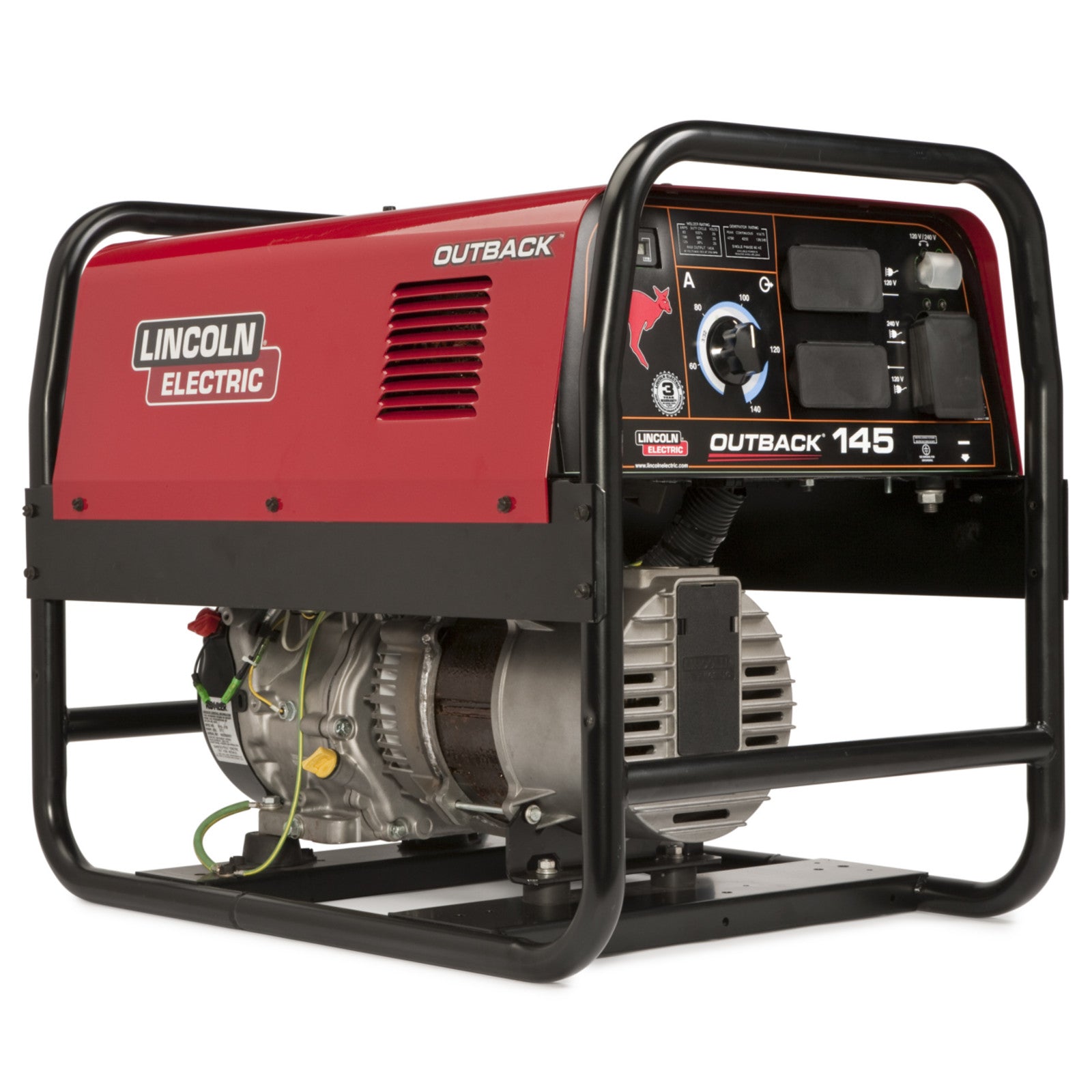 Lincoln Outback 145 Engine Welder Generator (K2707-2)