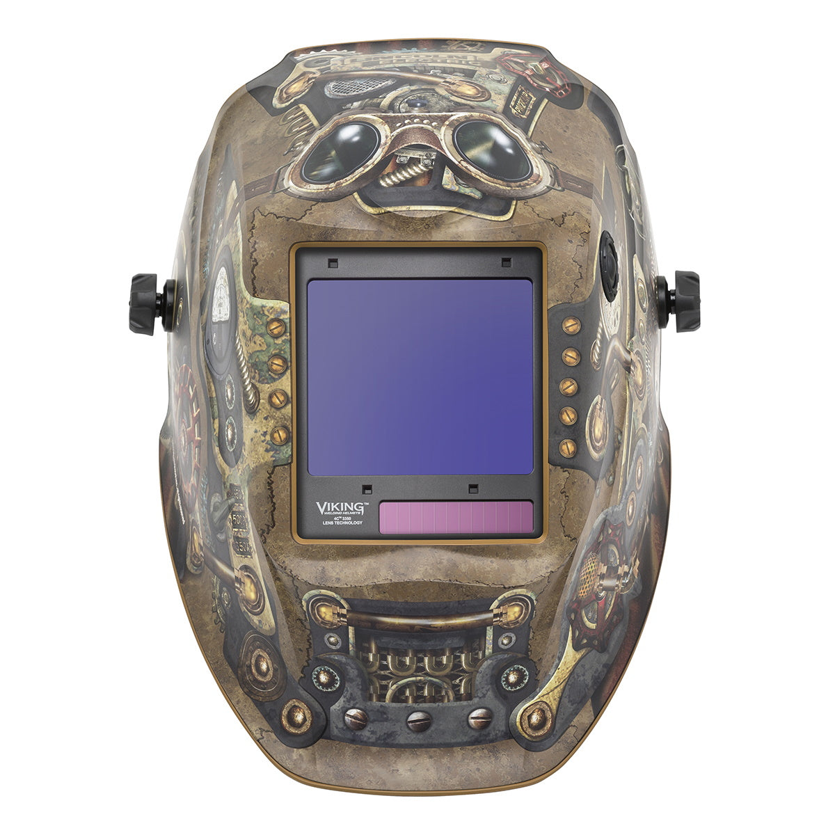 Lincoln Viking 3350 Series Steampunk Auto Darkening Welding Helmet (K3428-4)