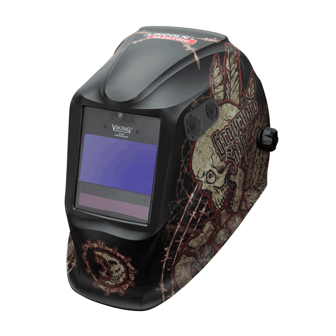 Lincoln Viking Graveyard Shift 2450 ADV Series Helmet (K3099-5)