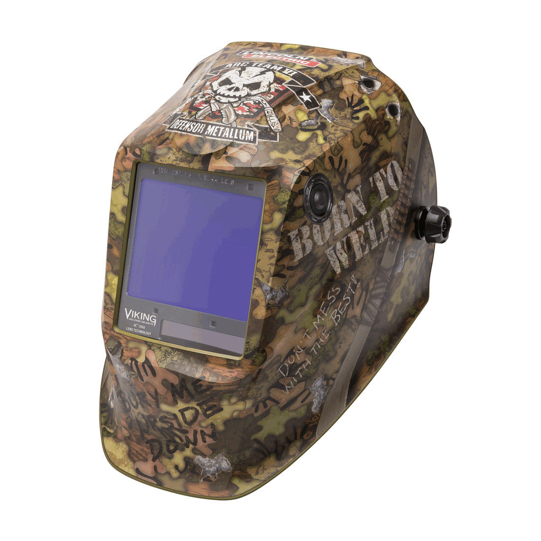 Lincoln Viking 3350 Born To Weld Welding Helmet (K3616-4)