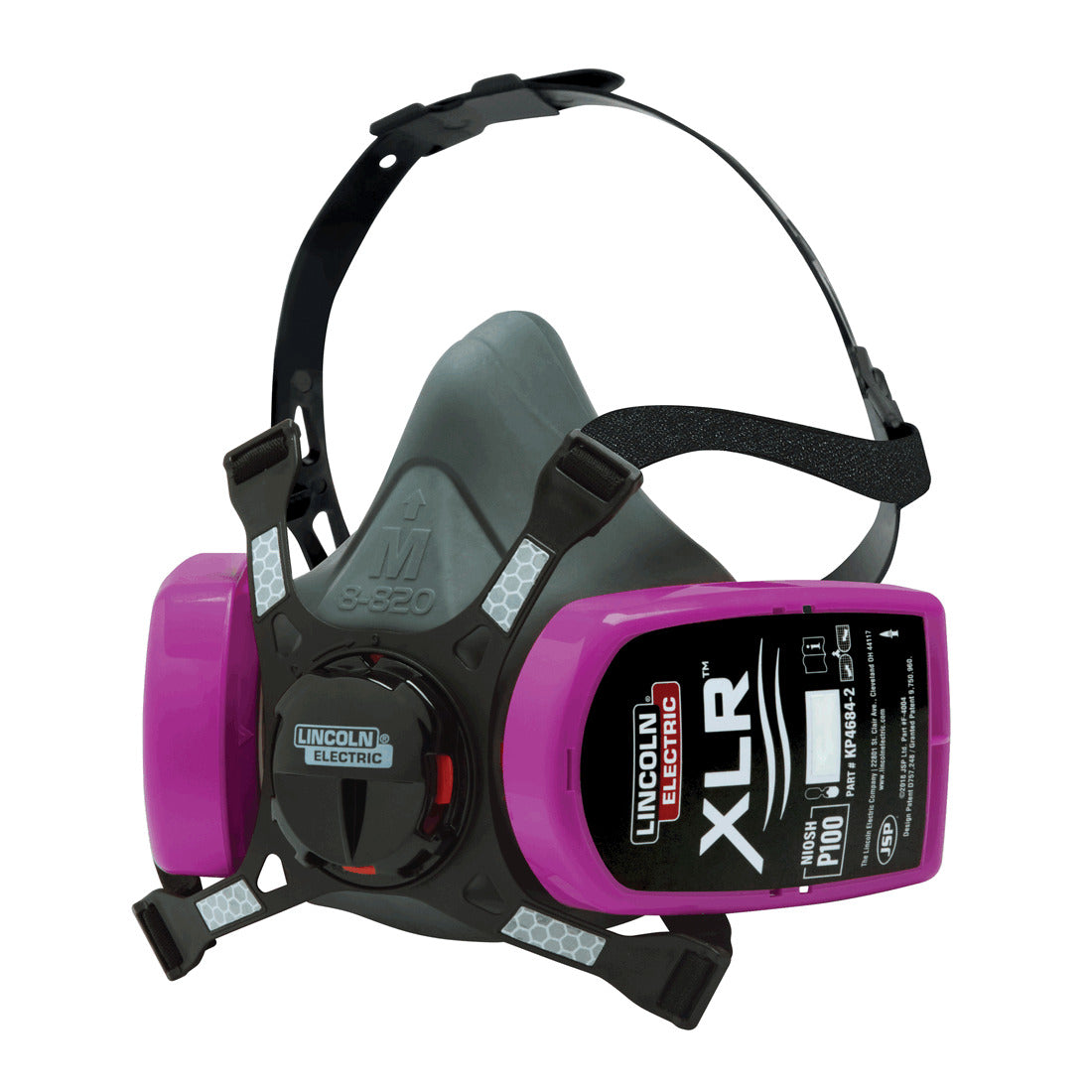 Lincoln XLR P100 Half Mask Welding Respirator - Small (K4683-S)