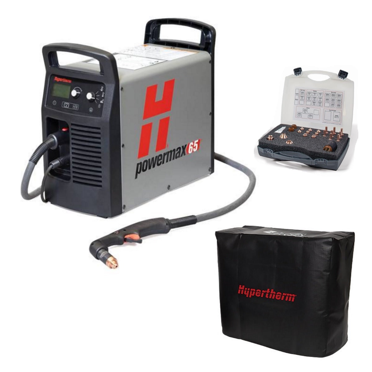 Hypertherm Powermax 65 Plasma Cutter w/50' Hand Torch Pkg (083271)